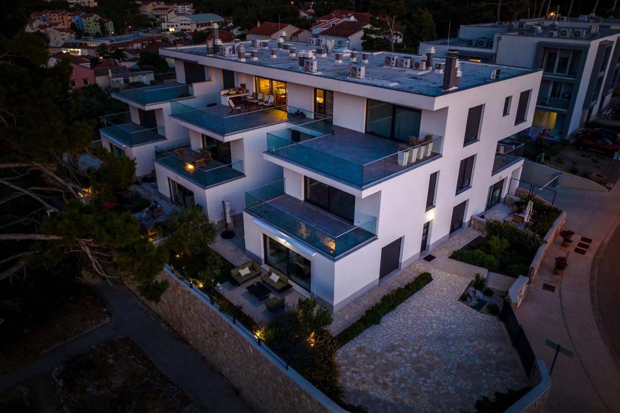 Apartments Olea Mali Lošinj Esterno foto
